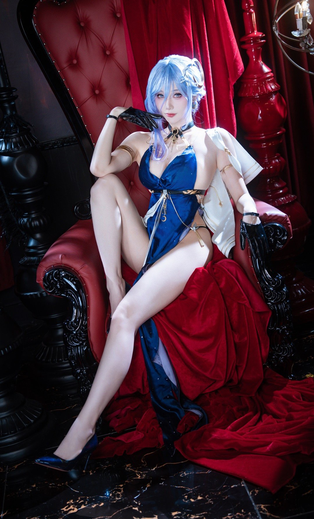 《深空之眼》塞勒涅cosplay