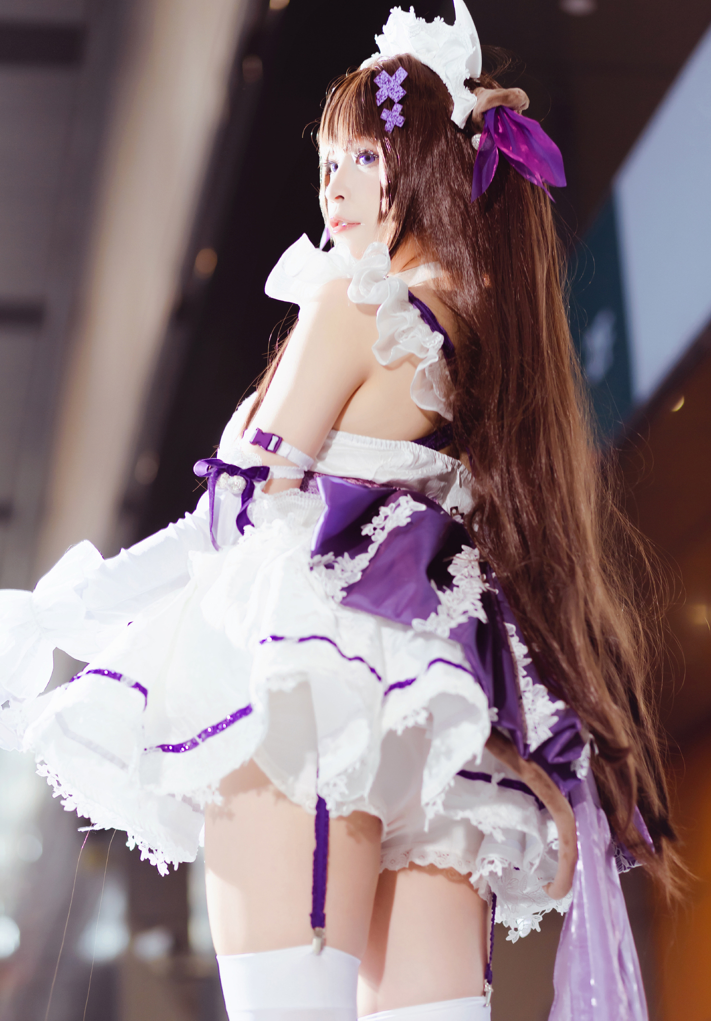《碧蓝航线》指挥官女仆cosplay