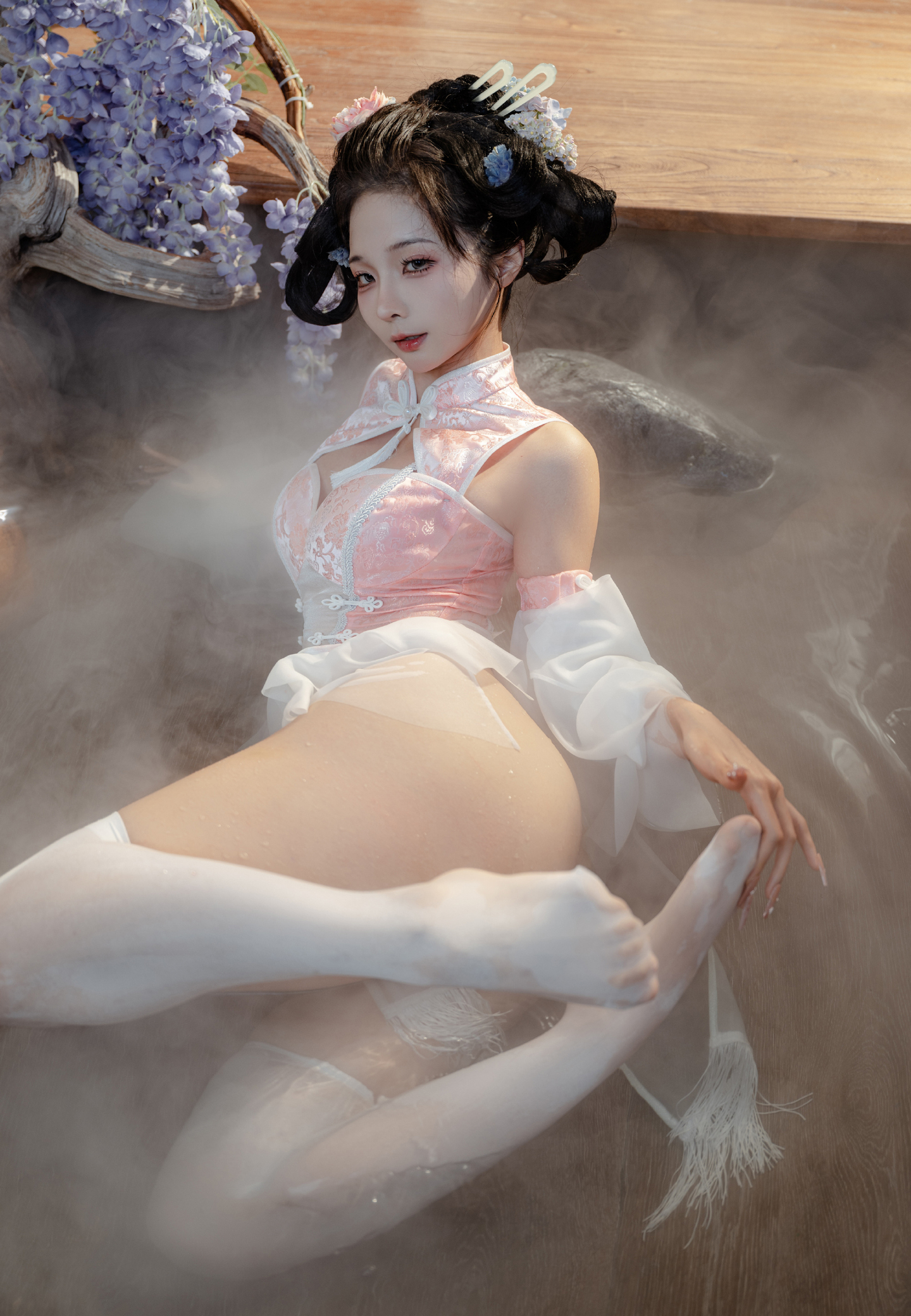 少女写真 这个裤子很丁