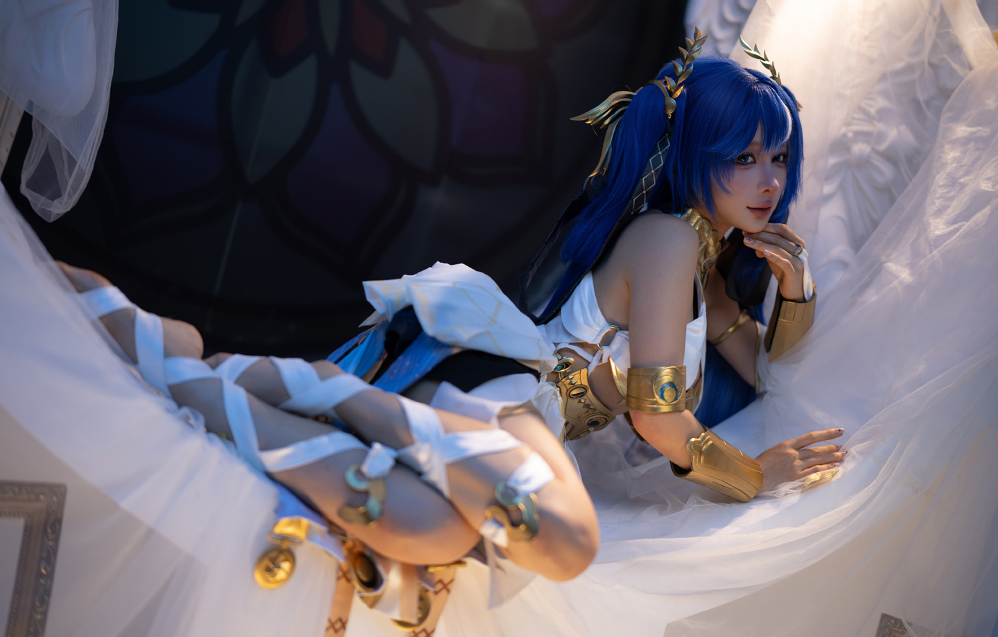《鸣潮》尤诺cosplay